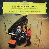 Deutsche Grammophon Stereo : Kempff  - Beethoven Violin Sonata No. 5, Variations